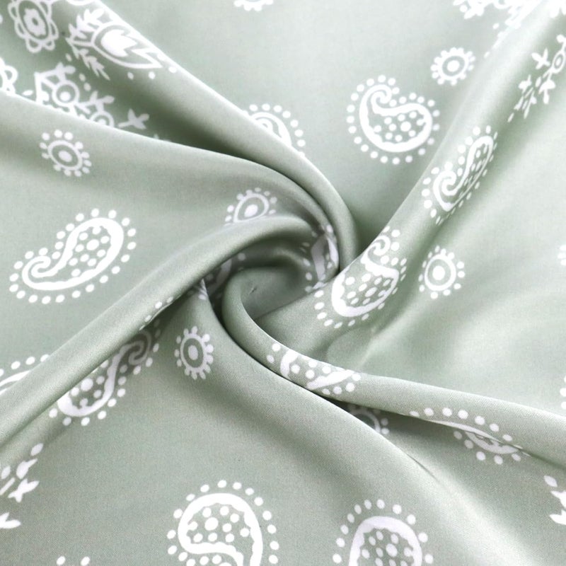 vimate Head Scarf for Women Hair 27'' Square Satin Silk Feeling Bnadana Neck Scarf Handbag Accessories Etc - Image 2